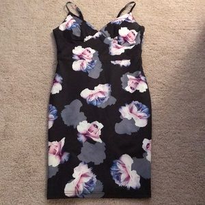 Floral Body Dress
